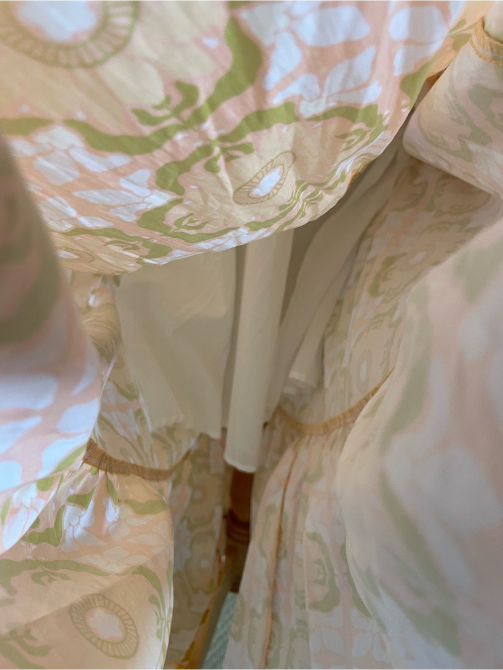 Ivy City Co Orange and Pink Floral Tie-Front Maxi Dress - Picture 7 of 8